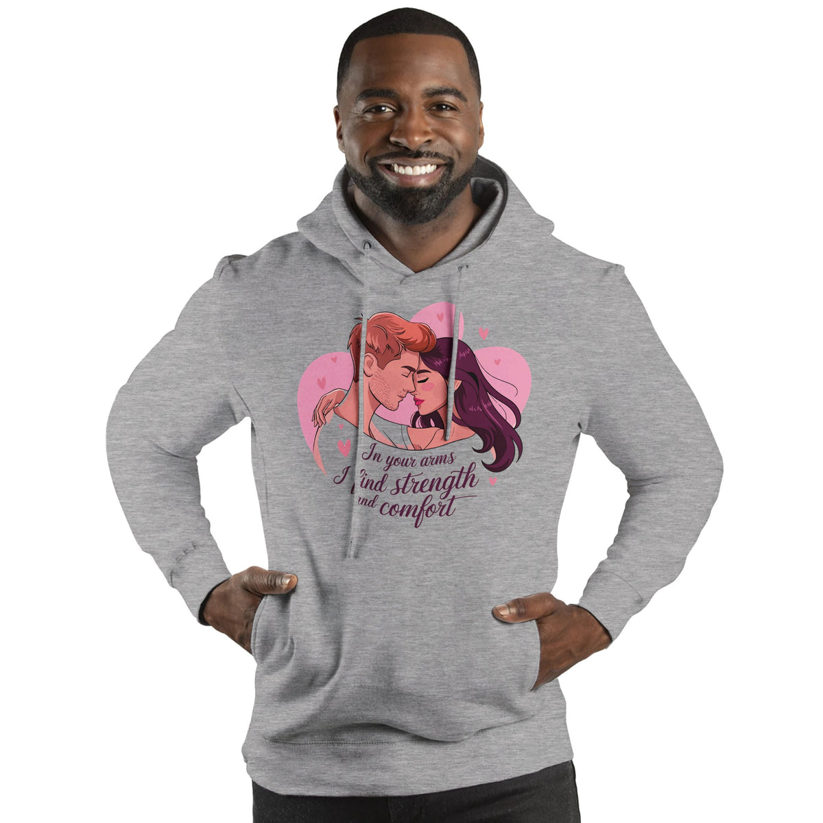 Warmth and Affection – A Gift of Love for Your Husband - Heather Grey - Hoodies