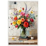 A Garden of Emotions – Wooden Framed Poster - - Wooden Framed Posters