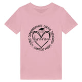 Radiate Kindness - Embrace the Warmth of Loving Compassion Tee - Pink - T-shirts