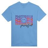 Power of Positivity Tee - Embrace the Strength - Light Blue - T-shirts