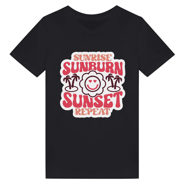 Soak Up the Sun - SUNRISE, SUNBURN, SUNSET - Black - Print Material