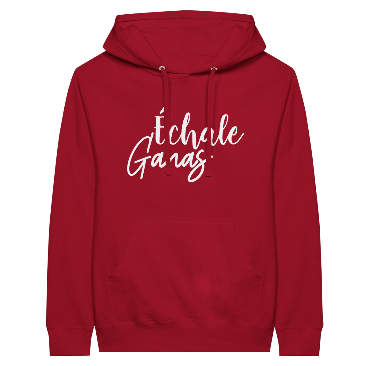 Evoke Your Inner Strength with Échale Ganas Unisex Hoodie - Red - Unisex Hoodies