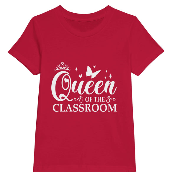 Classroom Royalty - Wear Your Crown Proudly! - Red - Kids' T-shirts