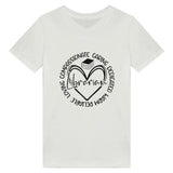 Radiate Kindness - Embrace the Warmth of Loving Compassion Tee - White - T-shirts