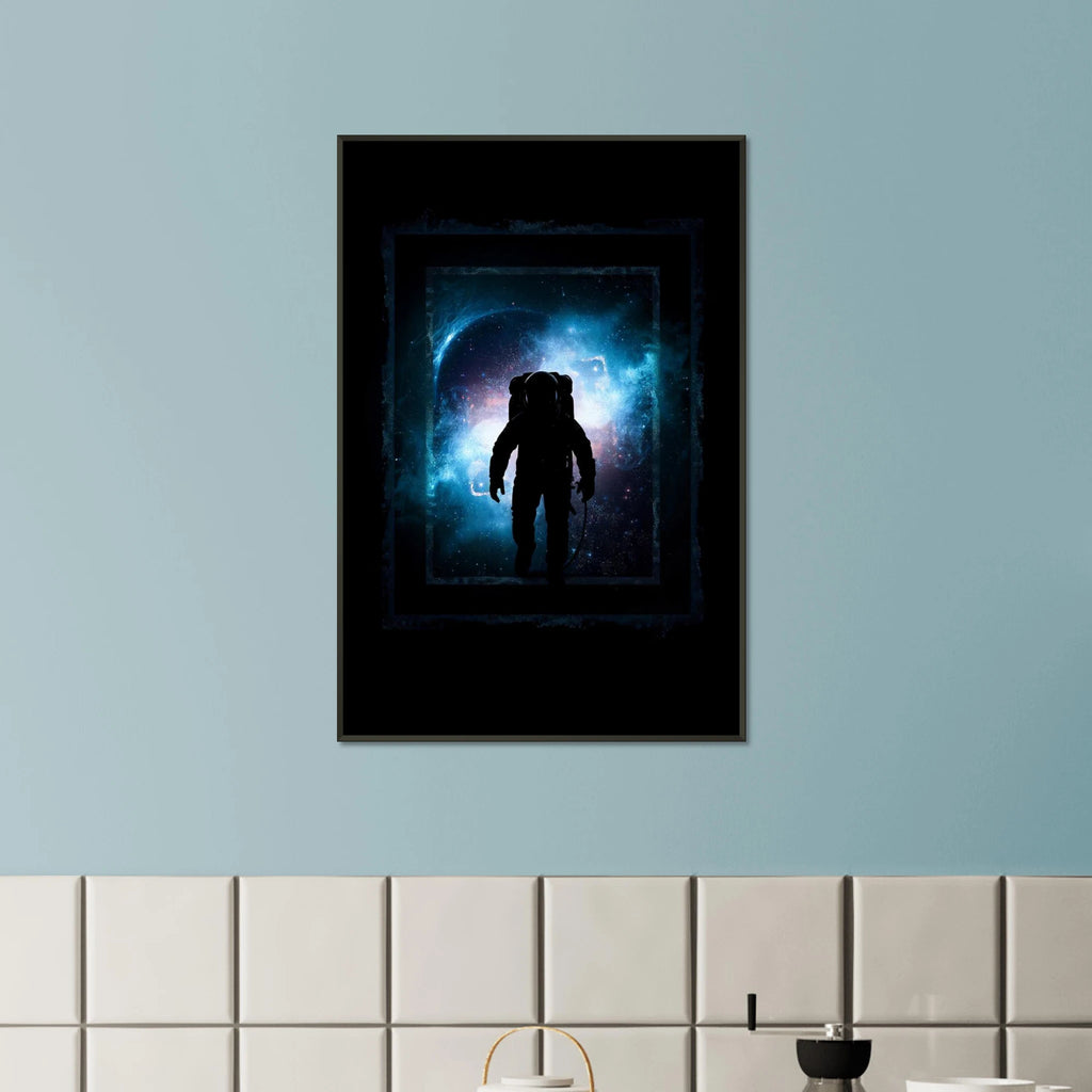 Astronaut Awakening – Giftomory Framed Poster - Default Title - Metal Framed Posters