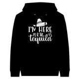 Unisex Pullover Hoodie - Tequila Moments - Black - Hoodies