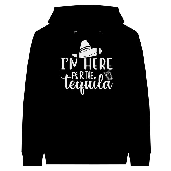 Unisex Pullover Hoodie - Tequila Moments - Black - Hoodies