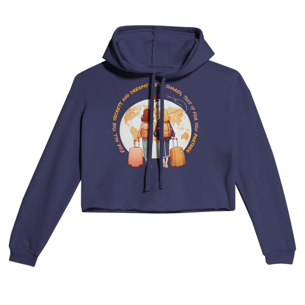 For All We’ve Dreamed - A Sister’s Travel Tribute Hoodie - Storm - Hoodies