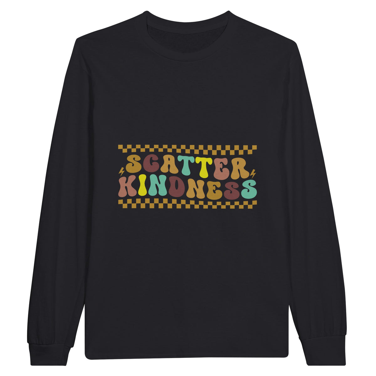 Radiate Good Vibes - Wear Your Kindness with Pride - Black - Sweatshirt