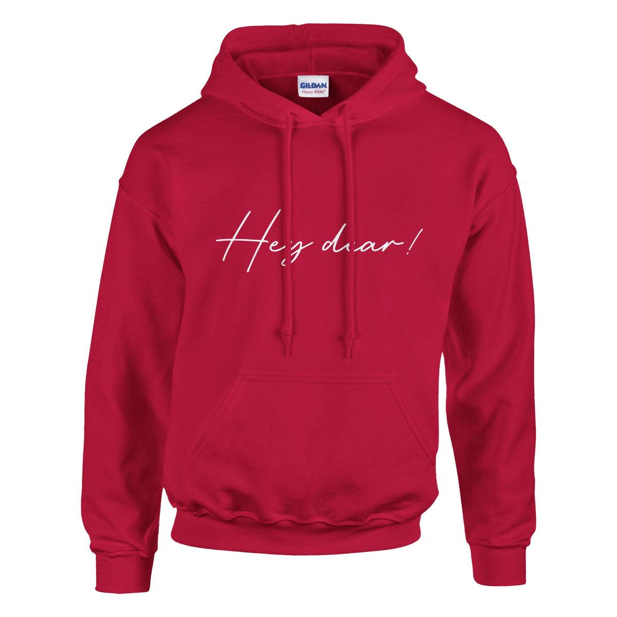 Hey Dear! Warmth Wrapped in Memories - Red - Hoodies