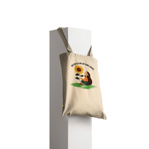 Sunshine and Smiles - Sisterly Love Tote - - Tote Bags