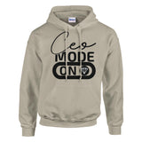 Elevate Your Presence - CEO Mode Apparel Edition - Sand - Hoodies