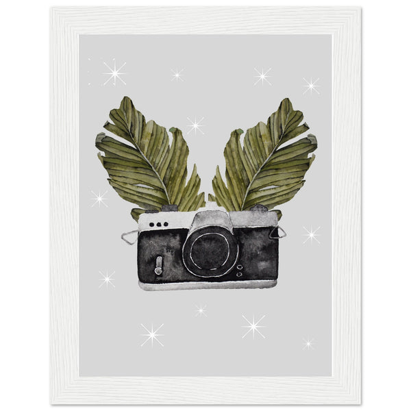 Vintage Moments Captured - 15x20 cm 6x8″ White frame - Posters