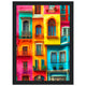 A4 21x29.7 cm / 8x12″ / Black frame / Ready-to-hang