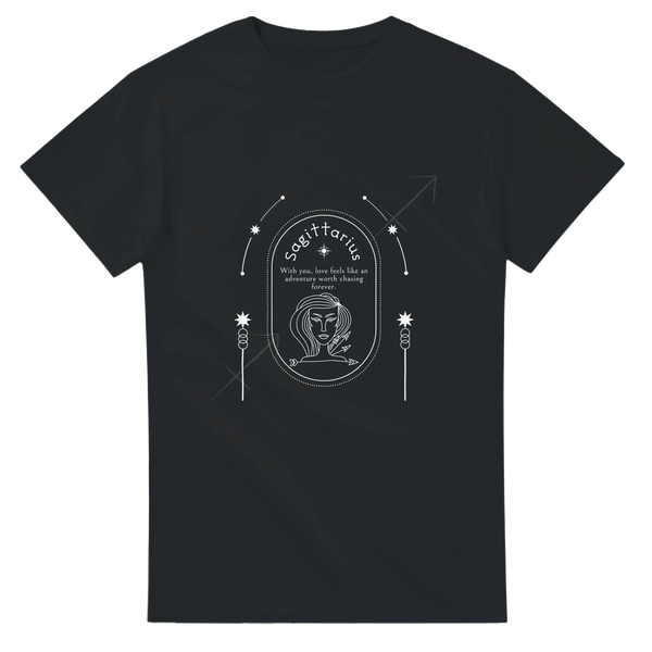Zodiac Sign T-Shirt – Gift Her Cosmic Style - Gildan - Sagittarius - T-Shirts