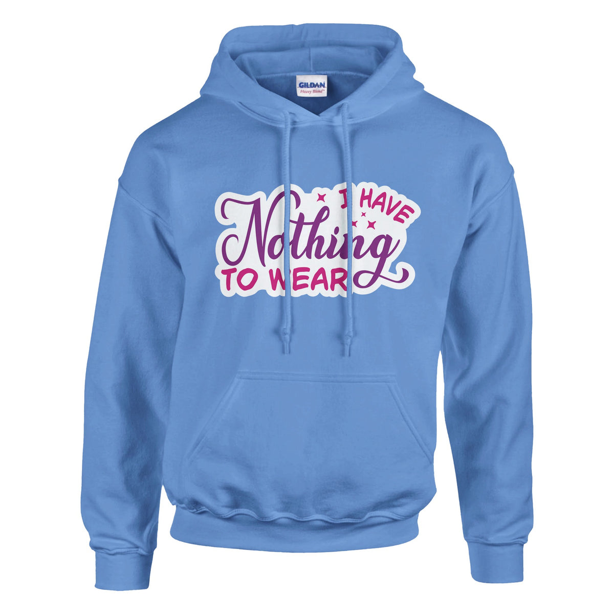 Style Statement - Own Your Fashion Dilemmas - Carolina Blue - Hoodies