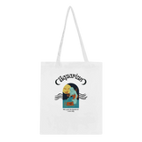 Astrology-Inspired Cotton Tote – Gift for Star Lovers - Aquarius - Tote Bags