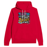 More Than a Job - Honoring Teachers' Dedication Hoodie - Red - Hoodies