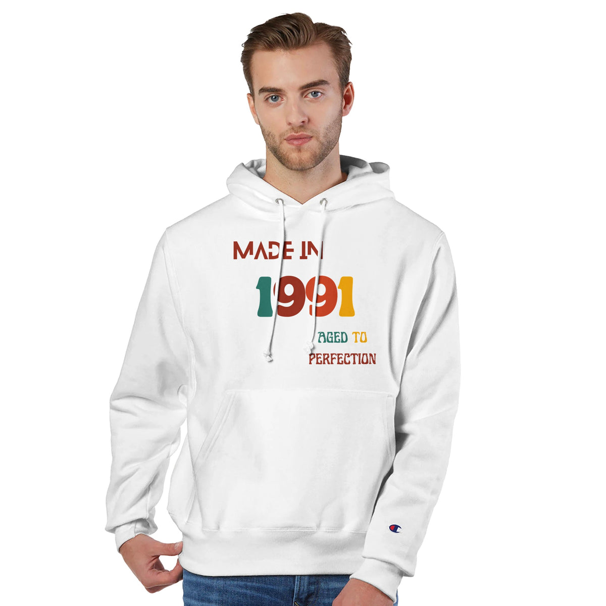 Create Your Perfect Look - Recycled Polyester Unisex Hoodie - White - Pullover Hoodies