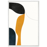 Minimalist Harmony Wooden Framed Poster – Gift of Art - - Wooden Framed Posters
