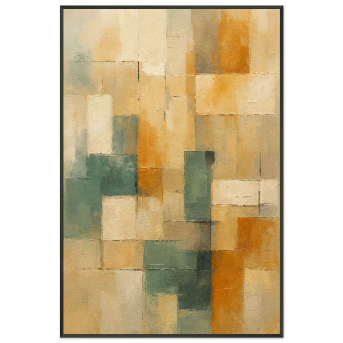 Abstract Harmony – Giftable Metal Framed Poster - - Metal Framed Posters