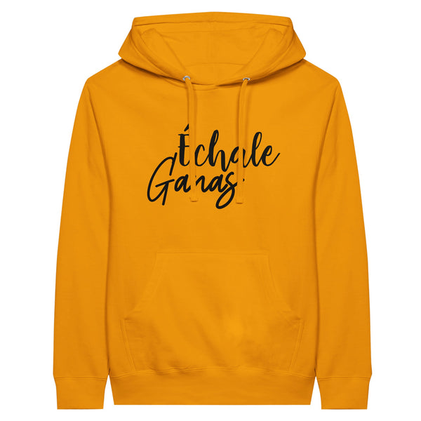 Evoke Your Inner Strength with Échale Ganas Unisex Hoodie - Gold M - Unisex Hoodies