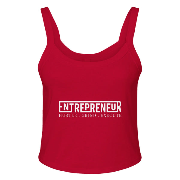 Fuel Your Ambition - Entrepreneurial Mindset Clothing! - solid red blend - Tank Tops