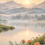 Tranquil Dawn Triptych - - Posters