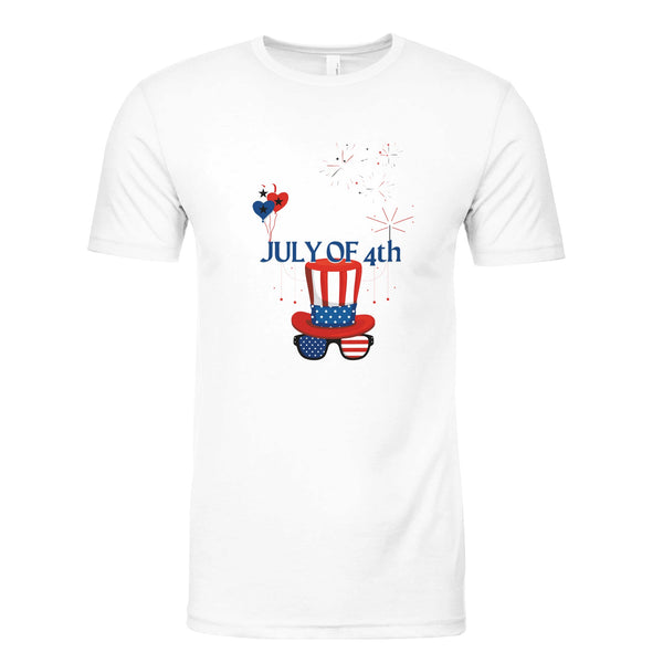 Patriotic Fun for Independence Day - White - T-Shirts