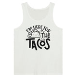 Memorable Moments in Every Taco Bite Tank - White - Print Material