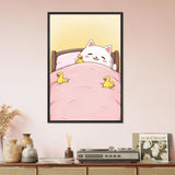 Duck Dreams – Framed Gift Poster - Black frame - Wooden Framed Posters