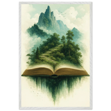 Journey Book Wooden Framed Poster for Gifting - Default Title - Wooden Framed Posters