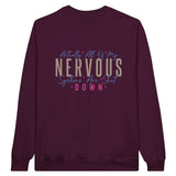 Mindful Moments - 'Shut Down Nervous Systems' - Maroon - Print Material