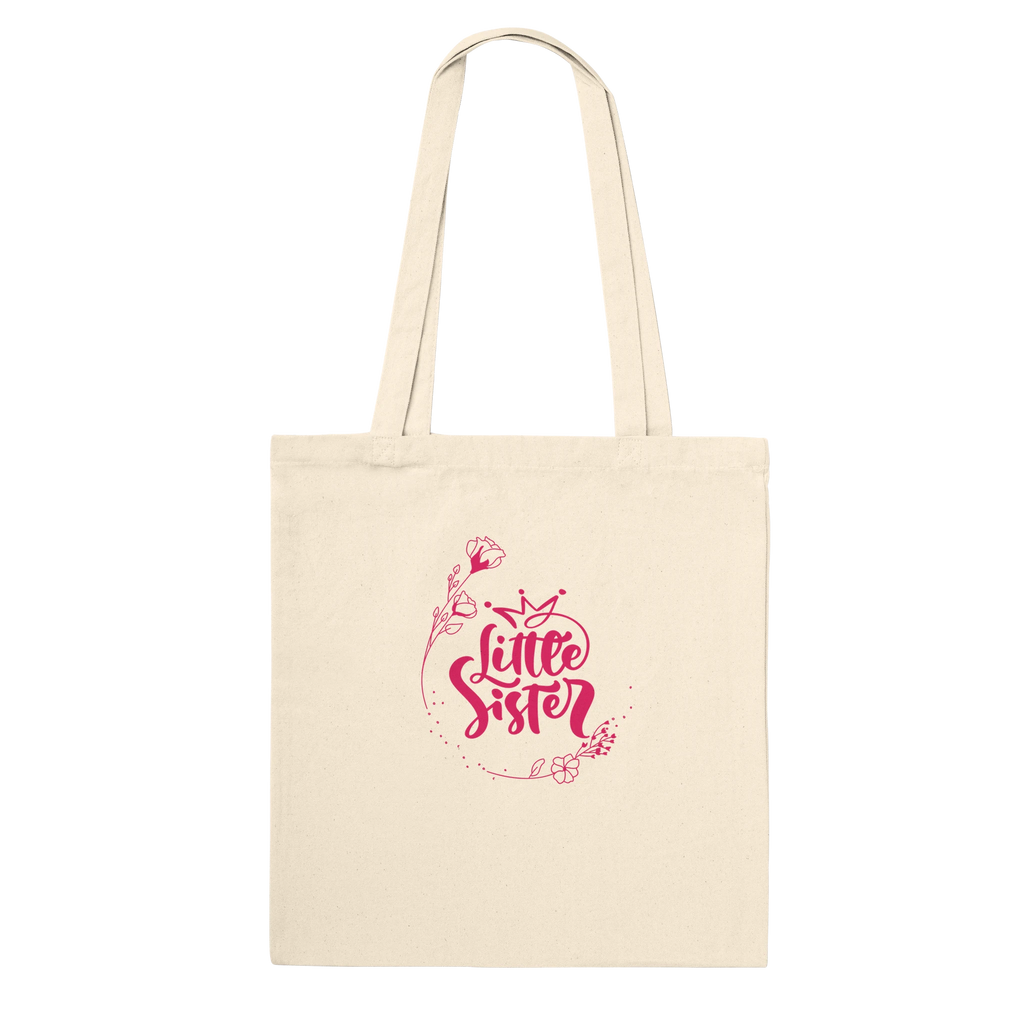 Crowned Affection - Little Sister Premium Tote - Default Title - Tote Bags