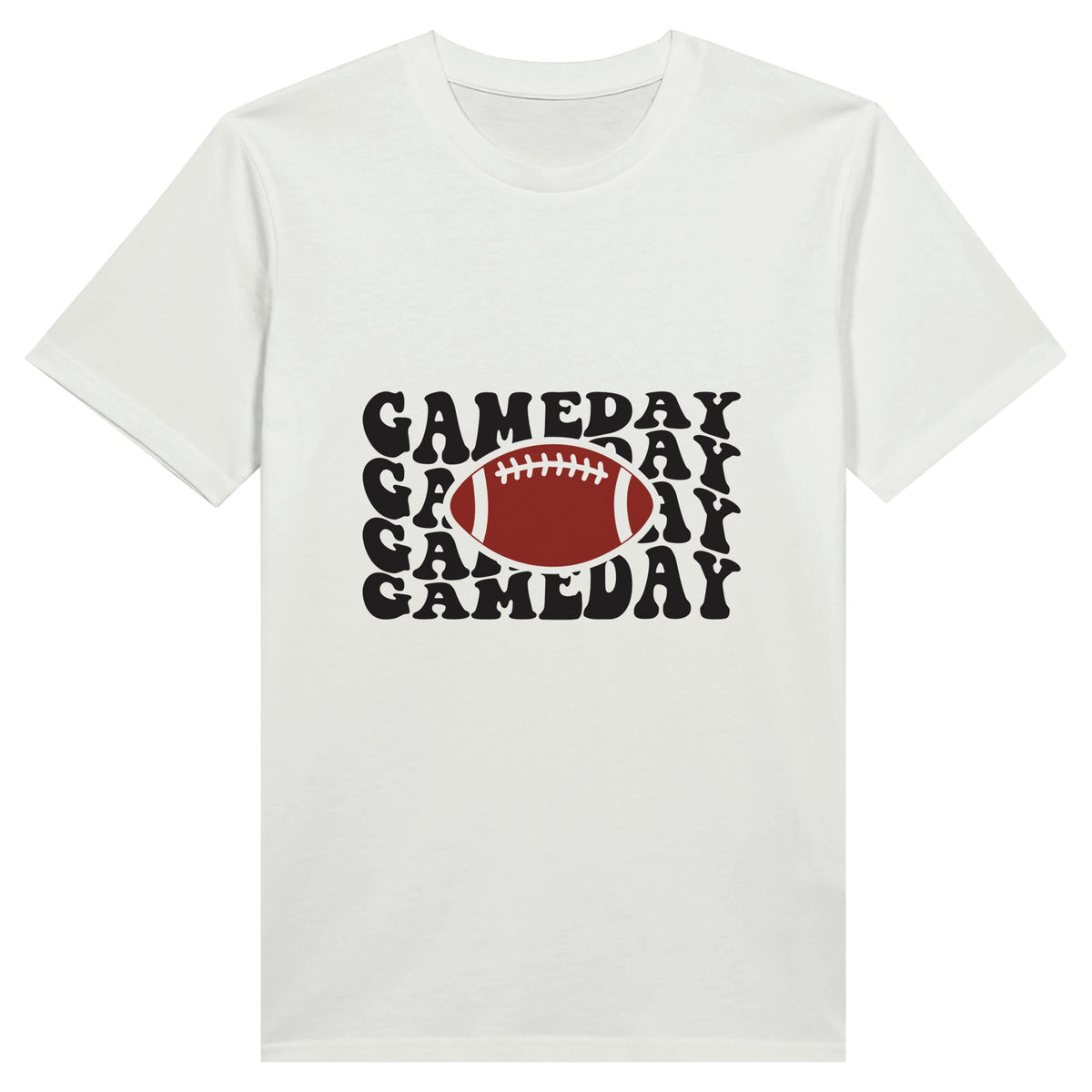 Ready for Action - GAMEDAY Statement Tee - White - Print Material