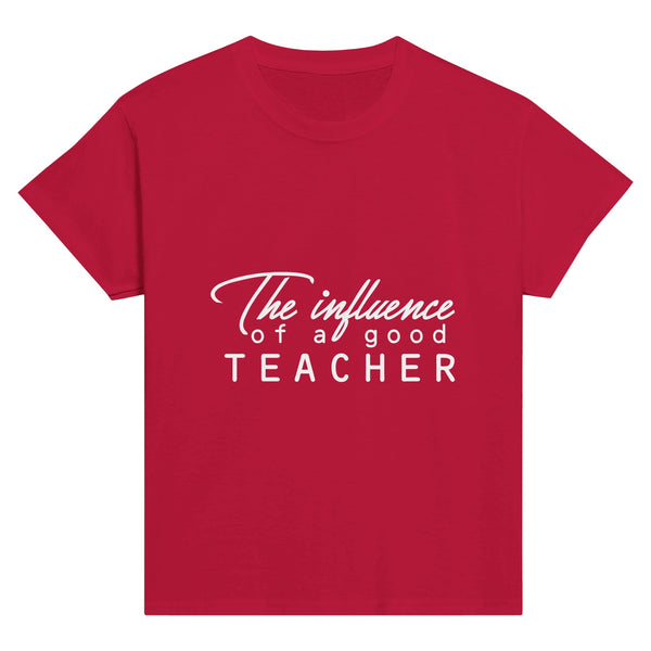 Honoring Influence - Celebrate Teachers in Cotton - Red - T-Shirts