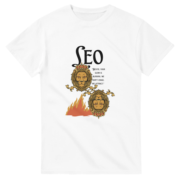 Astrology Lover Tee – Gildan’s Starry Gift Pick - Leo - T-Shirts