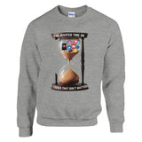 Sands of Time - Social Media Reflection Sweatshirt - Ash - Sweatshirt