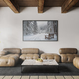 Silent Moments - Winter's Embrace - 12x18 - Framed Posters