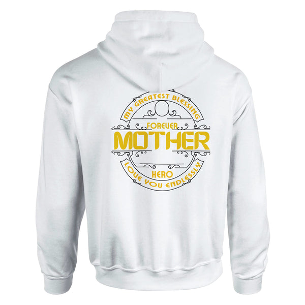 Hero Mom - A Tribute in Bold Yellow - - Hoodies