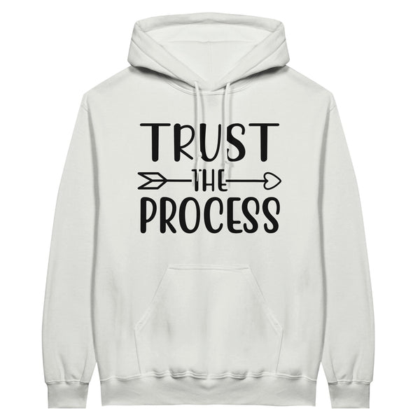 Trust the Process - Classic Unisex Pullover Hoodie - White - Hoodie