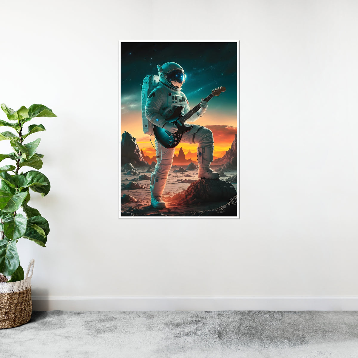 Astronaut Anthem - Rock the Stars - - Framed Posters