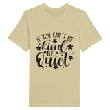 Crown or Quiet - Choose Your Kingdom - - T-shirts