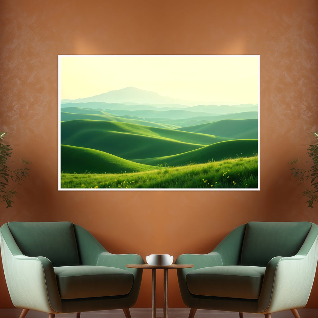 Endless Green Serenity - 24x36 - Framed Posters