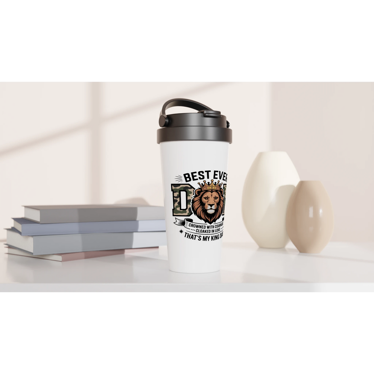 Best Ever Dad – Stainless Steel Mug Gift - Default Title - Mugs