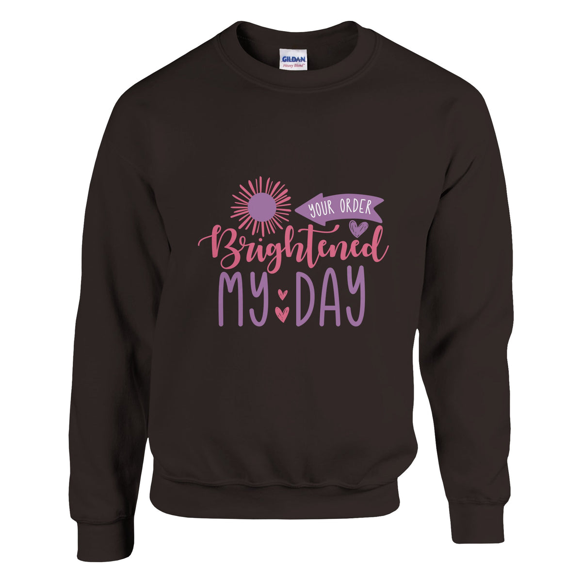 Illuminate Lives - Your ORDER Sweatshirt Delight - Dark Chocolate - Sweatshirt