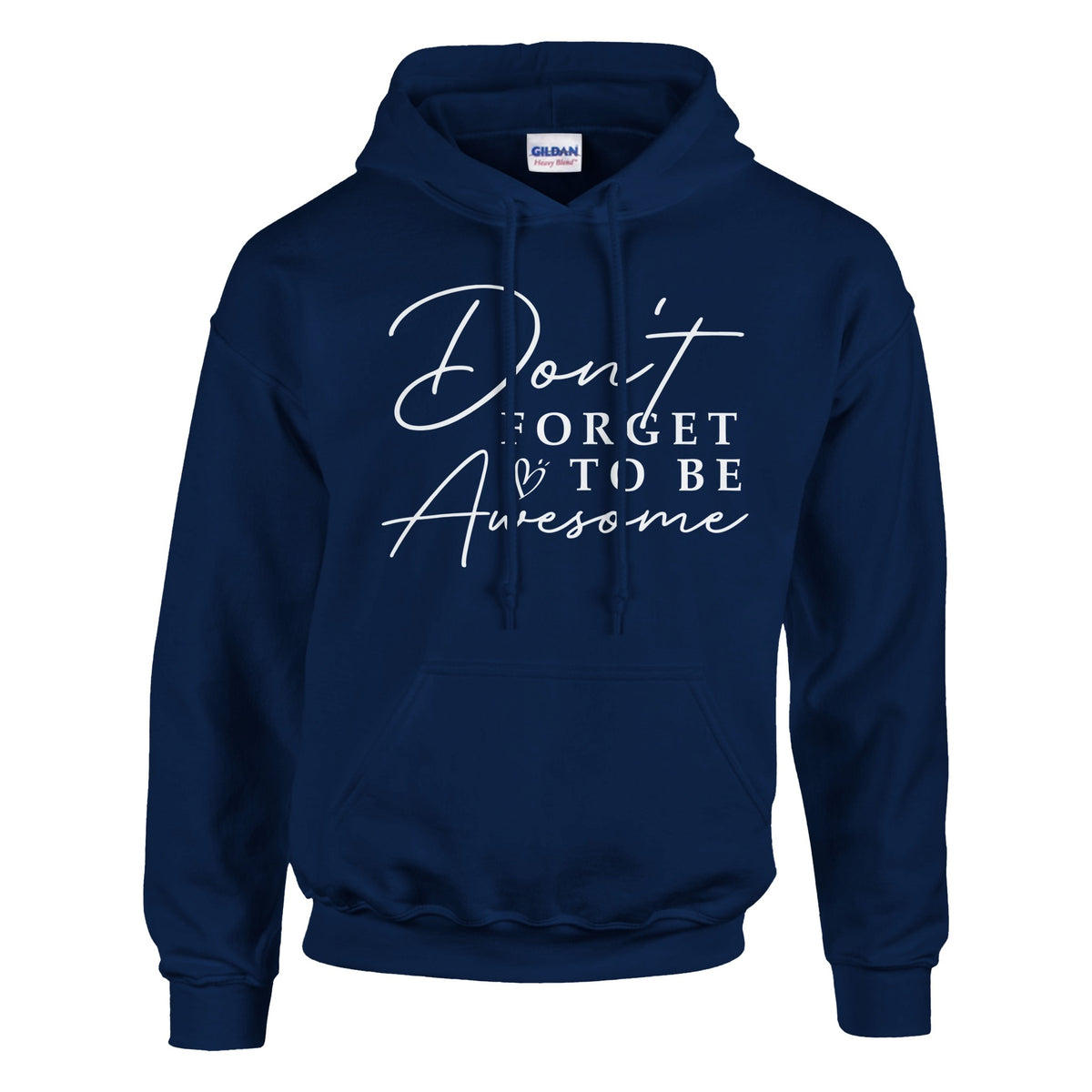 on't Forget to Shine - Inspirational Apparel - Navy - Hoodies