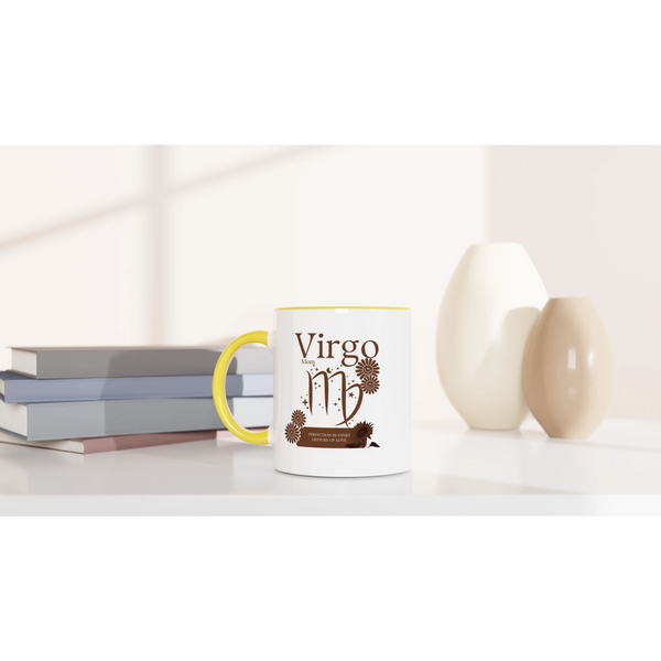 Zodiac Mug with Color – Gift for Star Lovers - Virgo - Mugs