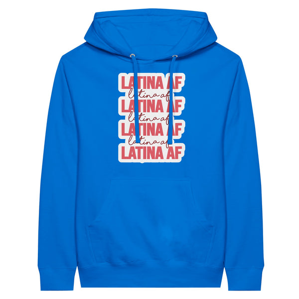 Latina AF - Wear Your Pride - Embrace Your Heritage - Royal - Print Material