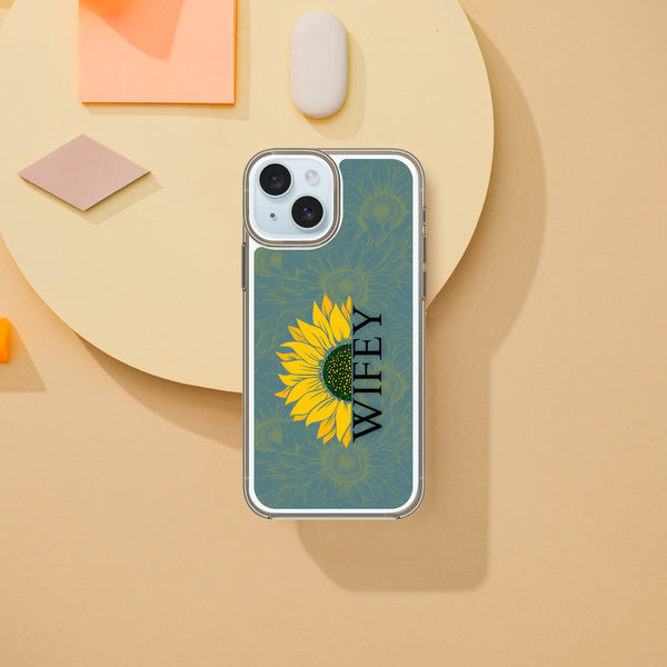 Sunflower Duo - WIFEY & HUBBY iPhone Cases - - Tech Accessories